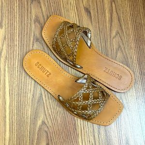 Schultz braided sandals